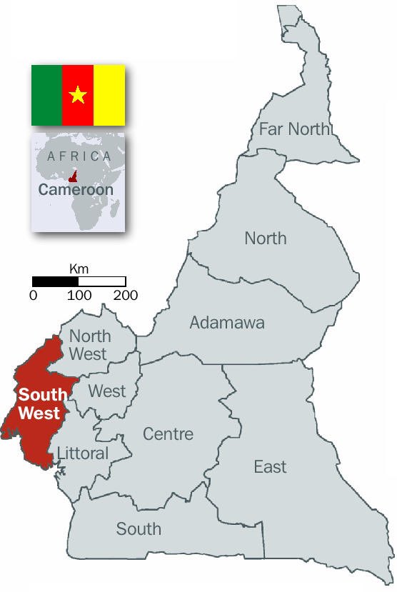 Cameroon Map