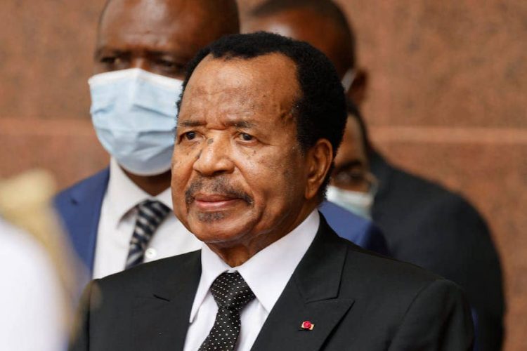 Paul Biya President of the republic of Cameroon